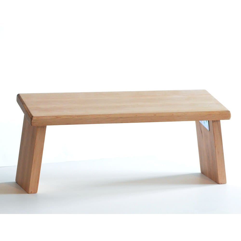 Meditationspall i alträ, Small, hopfällbar, Meditationspallar