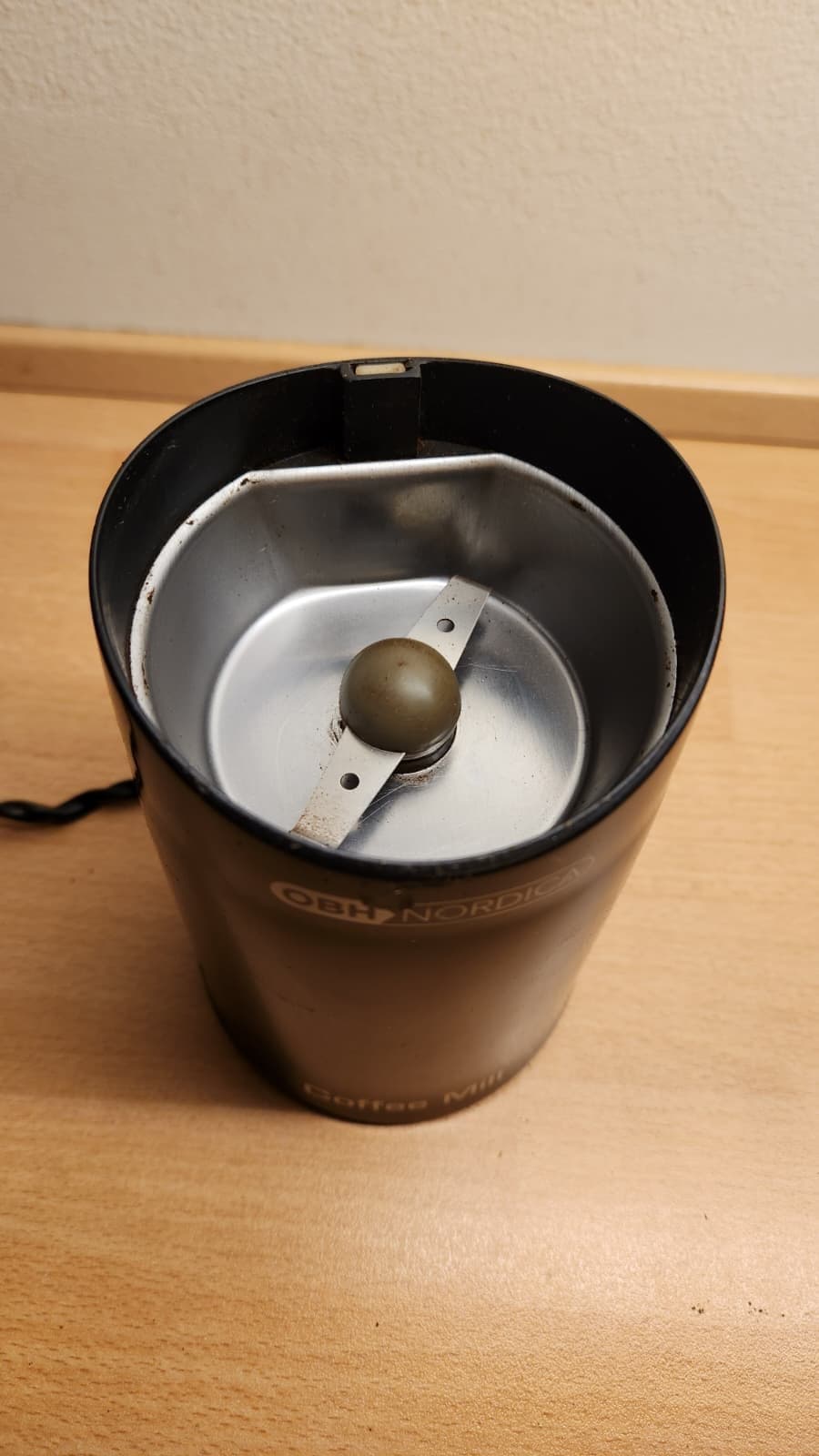 OBH Nordica Kaffekvarn 2393 – 100W elektrisk kaffemalare