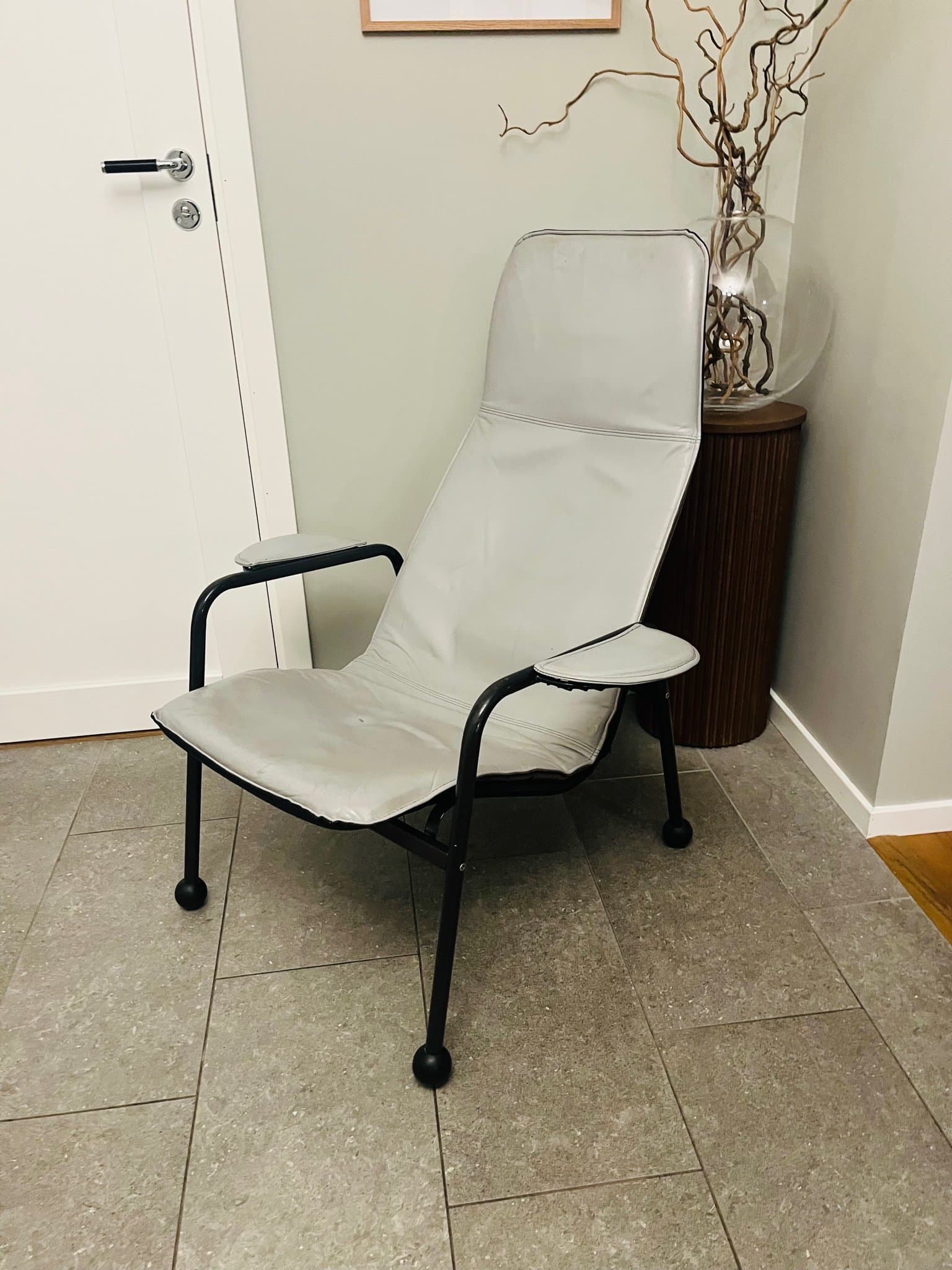 FÅTÖLJ, "Exen", design Tord Björklund, vintage retro Ikea, 1980-90 tal