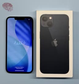 iPhone 13, 128 gb, Midnight, mycket fint skick, nytt original batteri