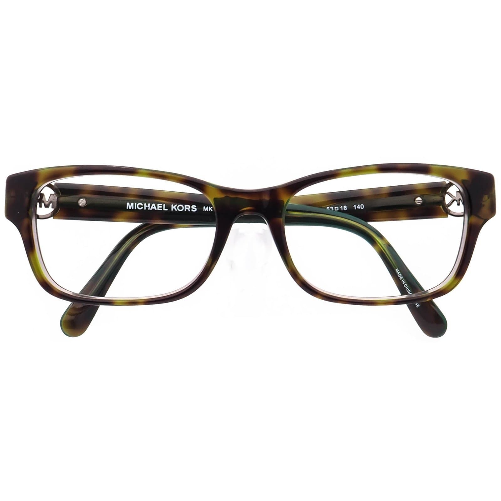 Michael Kors glasögonbågar MK 8001 (Ravenna) 3002 Green Havana 53*18 140