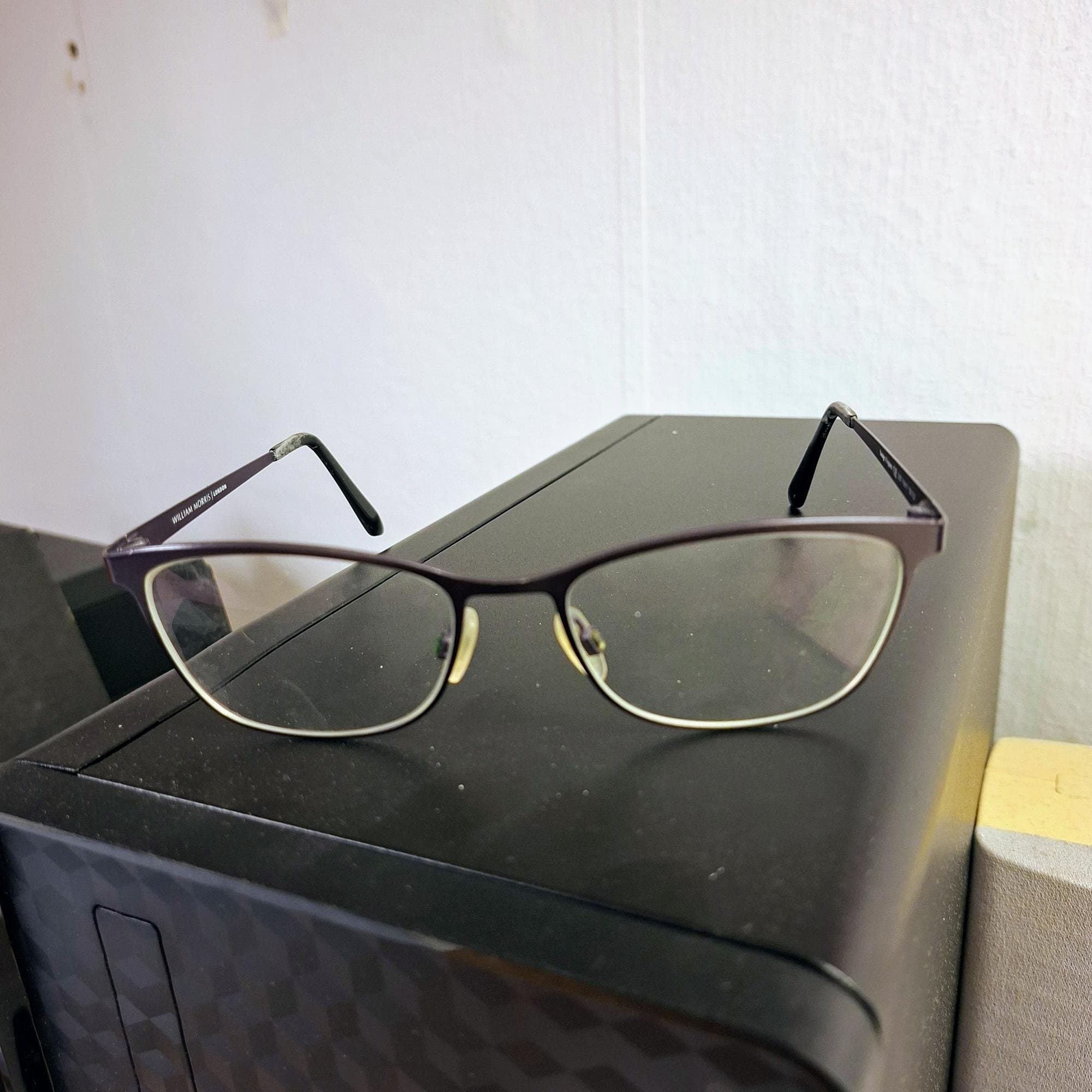 WILLIAM MORRIS eyeglasses SATIN PURPLE SQUARE glasses frame MOD: 2257 53*17 135
