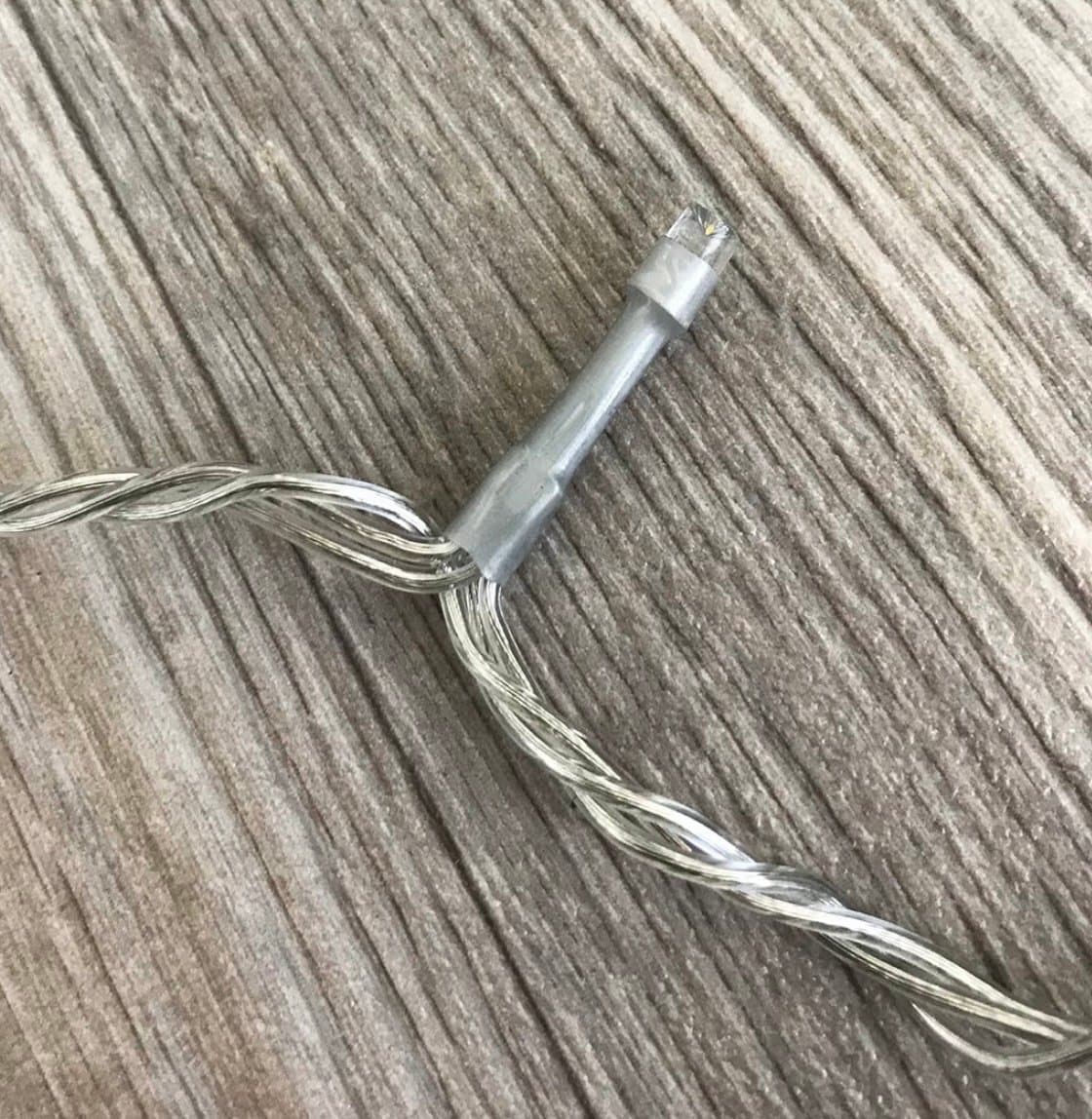 Ljusslinga gardin 160 led juldekoration utomhus