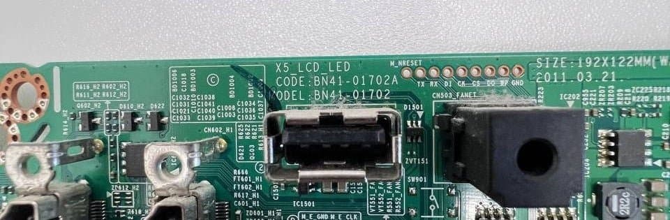 Samsung UE40D5004BW TV Moderkort BN41-01702A