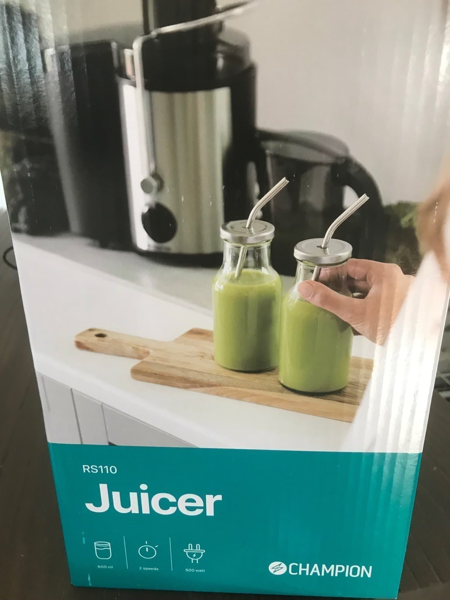 Ny mixer Champion RS110 Råsaftcentrifug smoothie 500W Norrköping