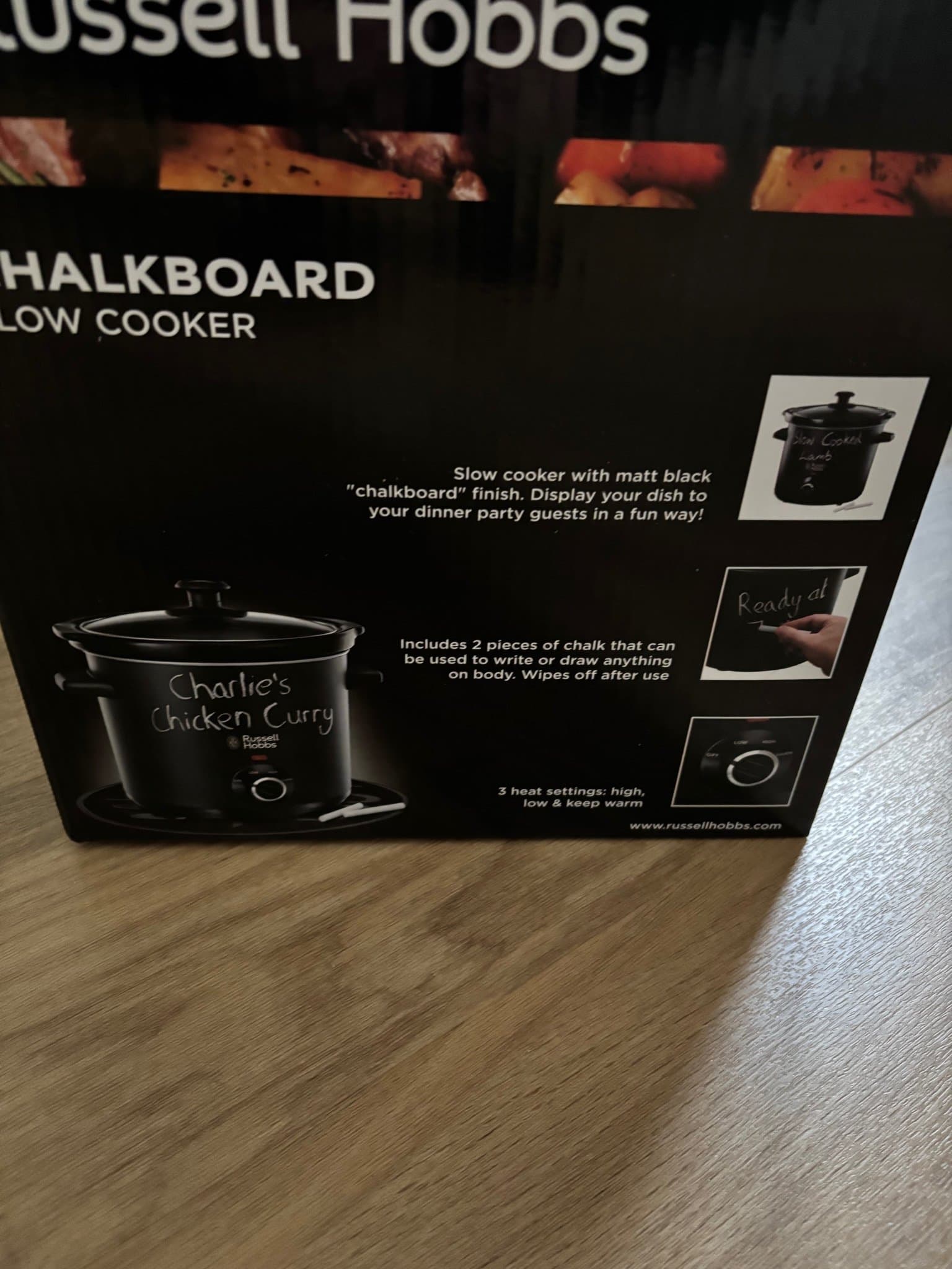 Russell Hobbs Chalkboard Slow Cooker