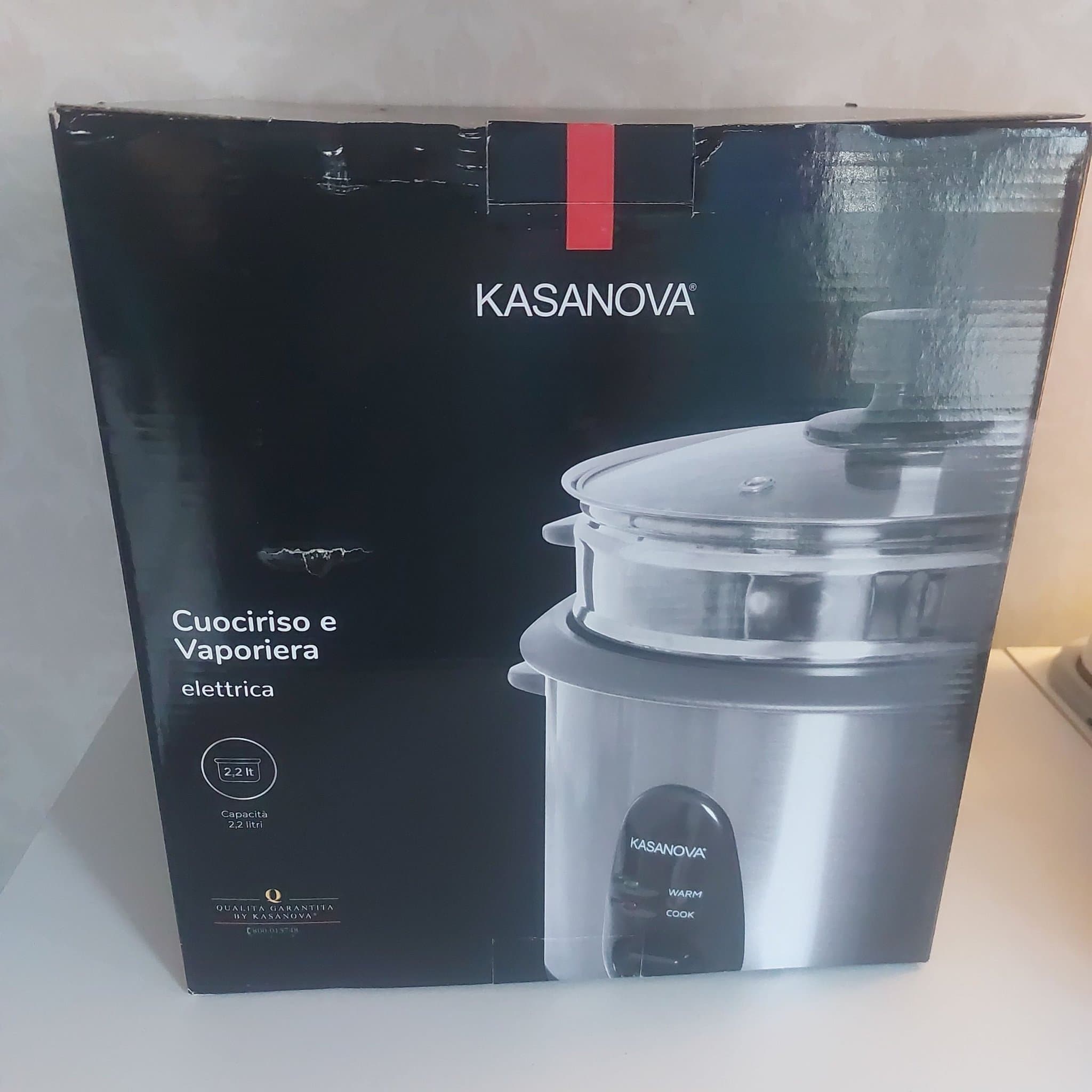 Riskokare med ångkokare. Ny !