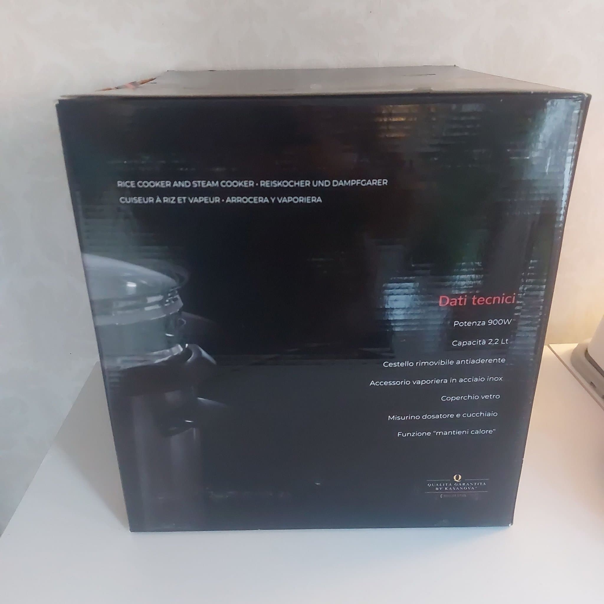 Riskokare med ångkokare. Ny !