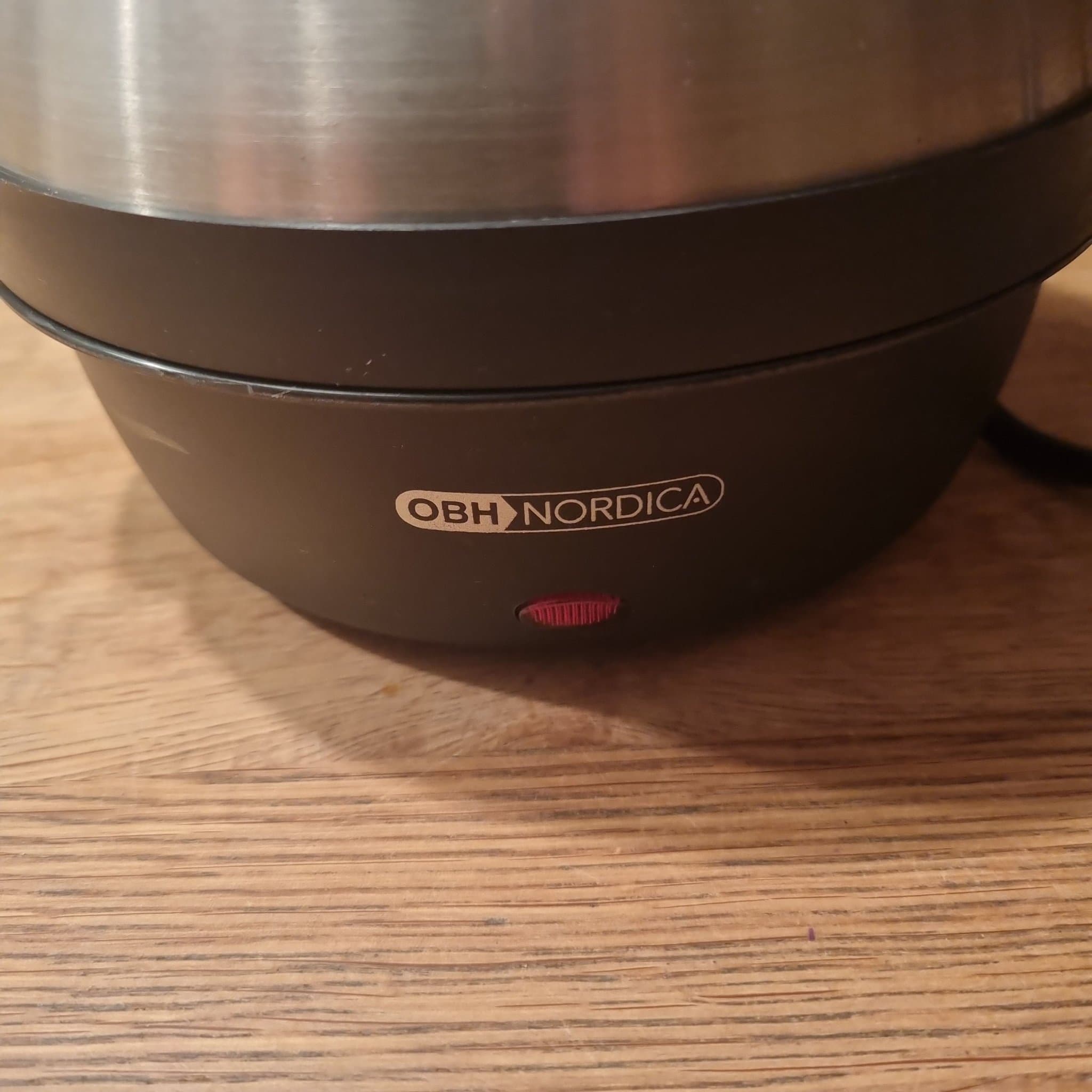 Äggkokare i borstat rostfritt från OBH NORDICA