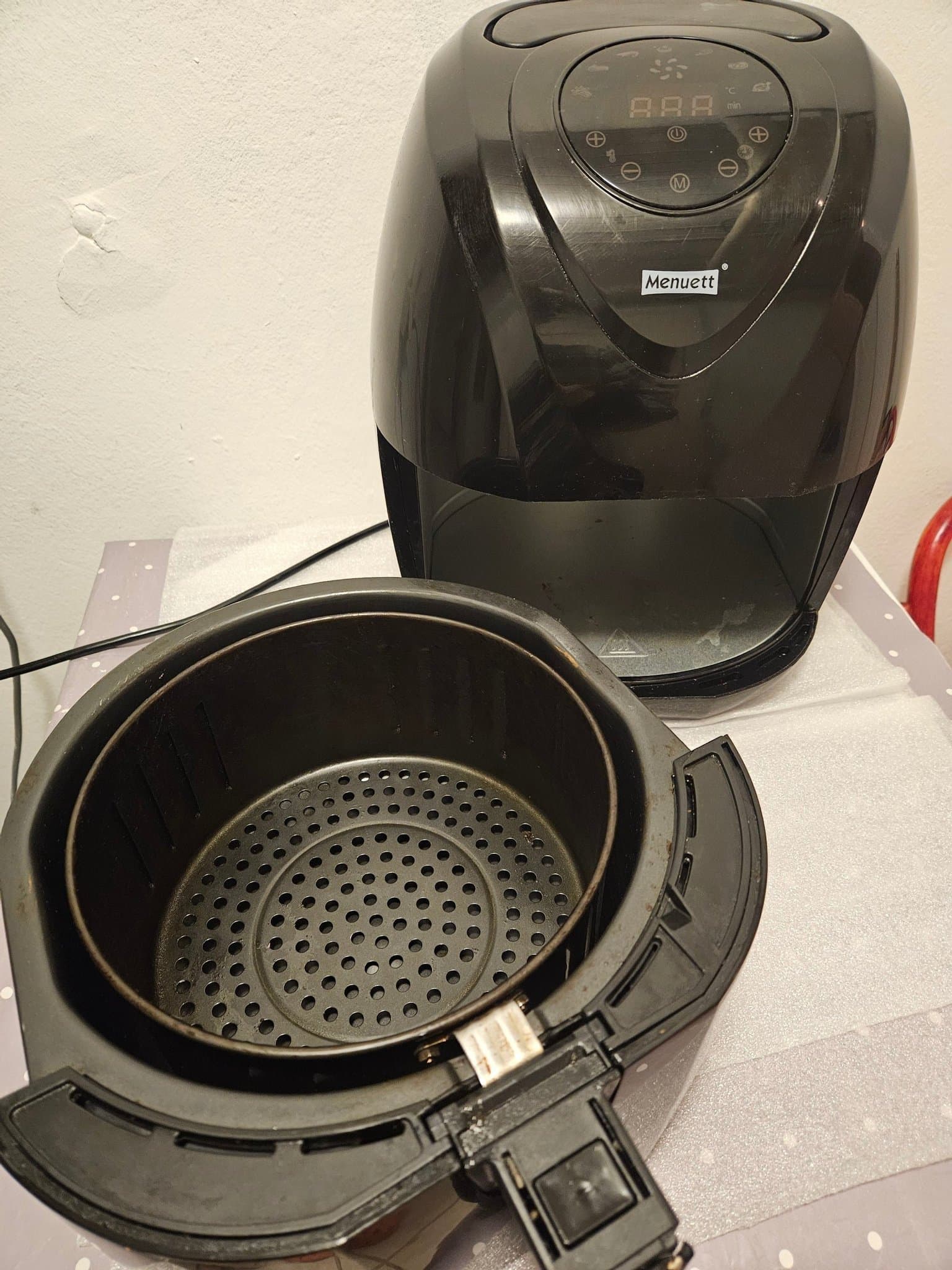 Varmluftsfritös 3,2L- Menuett