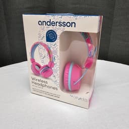 Andersson BHO 1.1 Kids - Pretty Pink Trådlösa Hörlurar