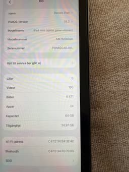 iPad mini 6th generation