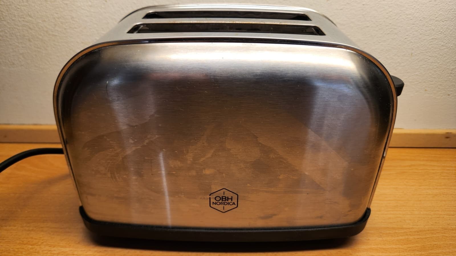 OBH Nordica Brödrost i Rostfritt Stål – Modell Type 2267 (2-skivor)