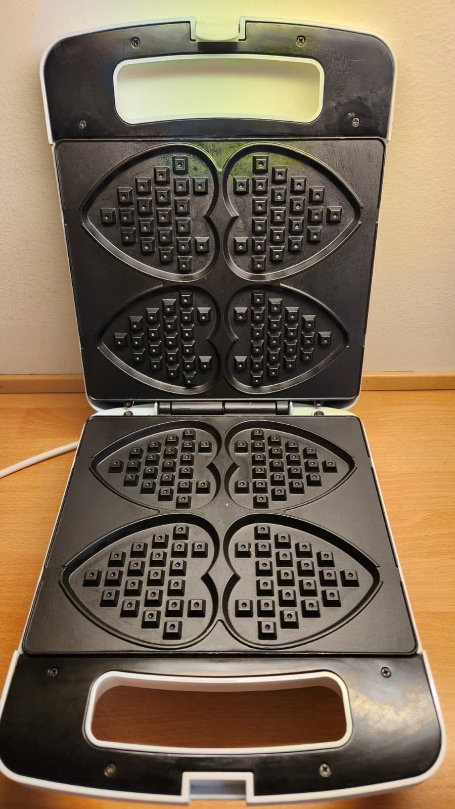 SilverCrest Våffeljärn för Hjärtformade Våfflor – 1400W