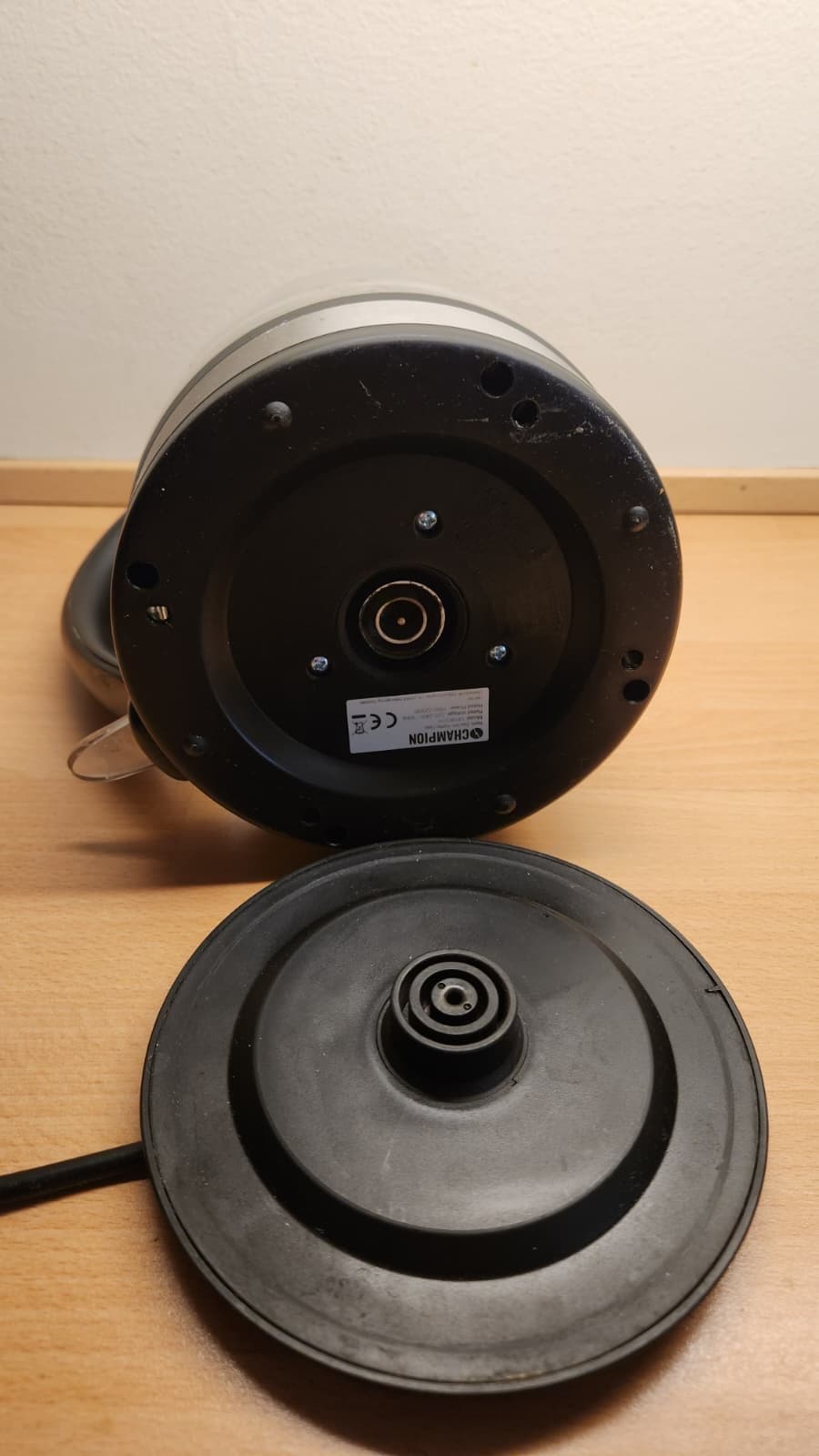 Champion Elektrisk Vattenkokare i Glas - 1,7L