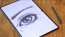 Samsung Galaxy Tab S Ultra Ritplatta + PRO Pennor, Paper-Feel& Fodral