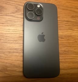 IPHONE 15 PRO MAX , BLACK TITANIUM, FELFRI,