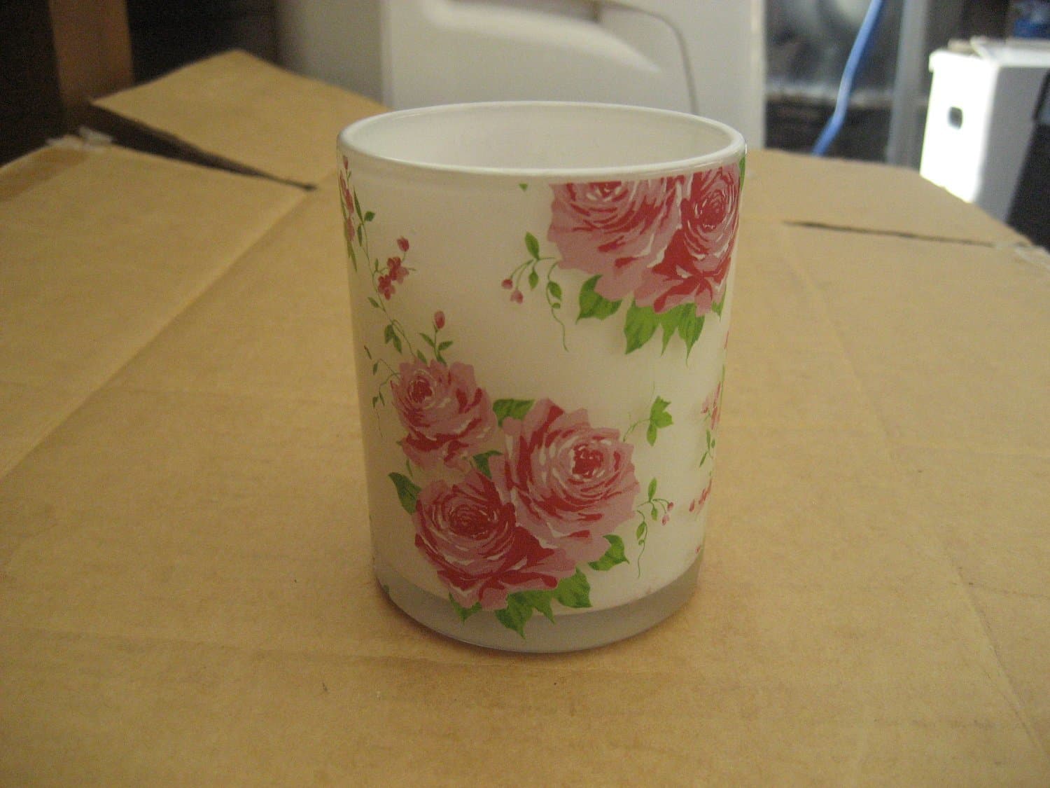 Glasljus - Ljus i Glas - Rosor **Nytt**