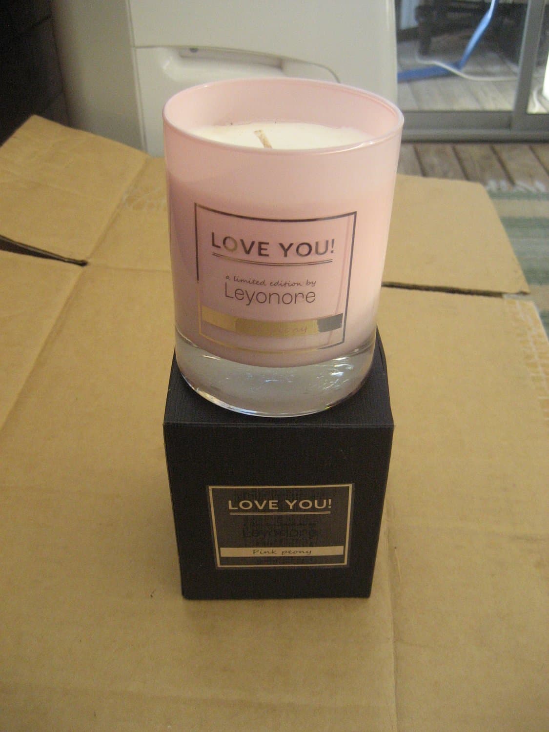 Glasljus - Leyonore - Be Loved! (Pink Peony) **Nytt**