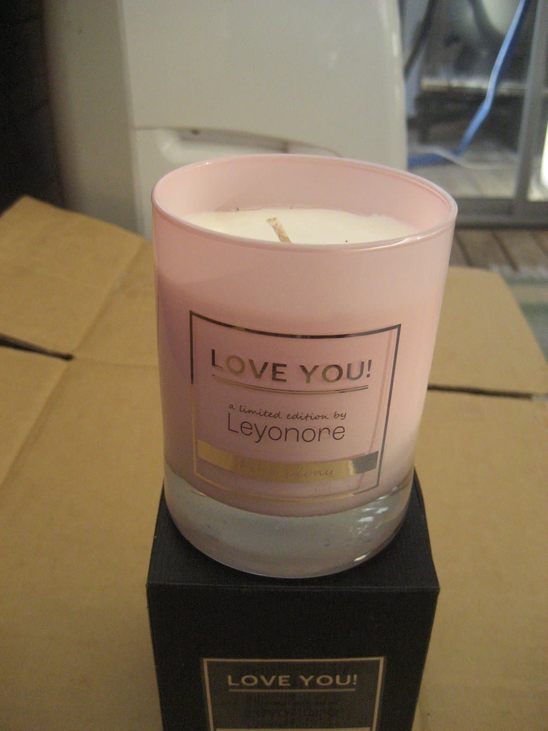 Glasljus - Leyonore - Be Loved! (Pink Peony) **Nytt**