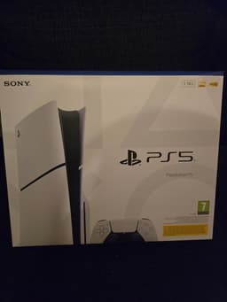 Playstation 5 Slim med skivläsare Helt nytt plomberad kartong