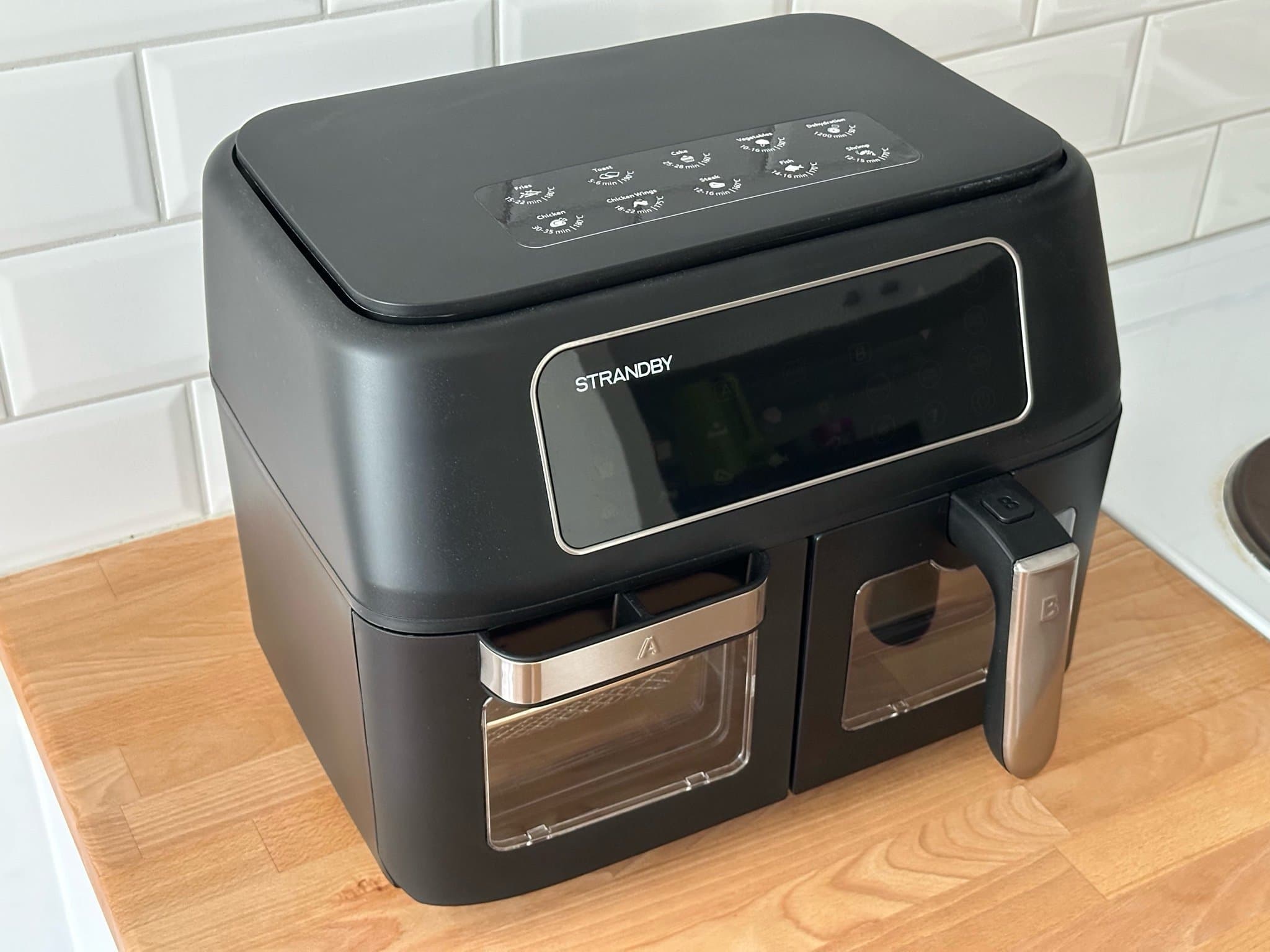 Strandby dual airfryer 8L med synkronisering funktion