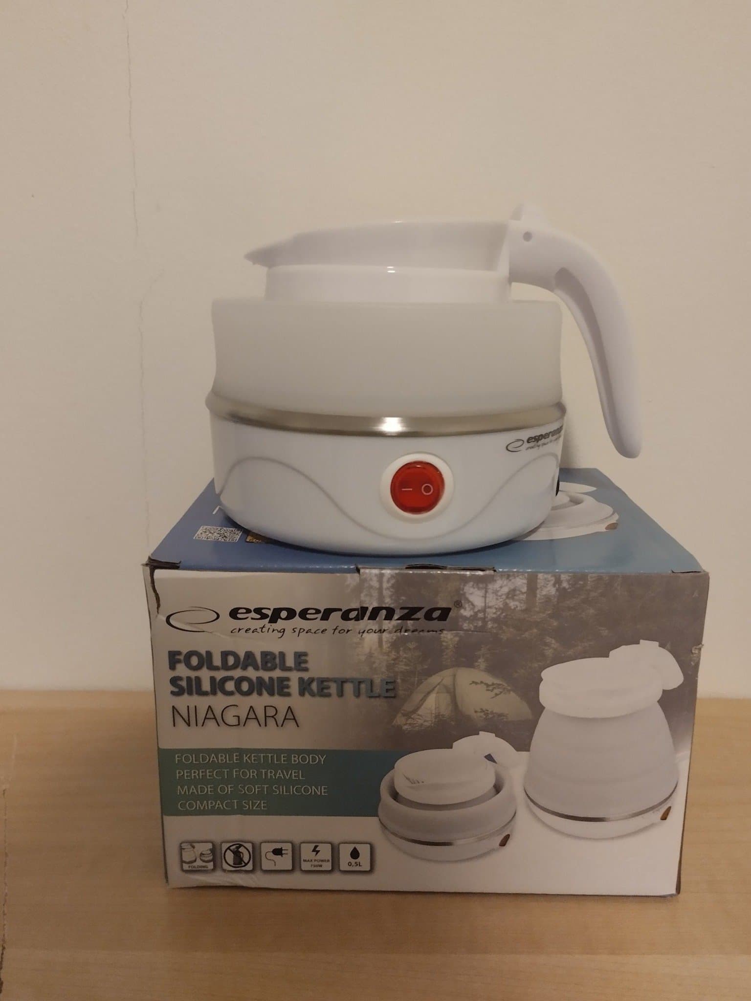 Esperanza Vikbar Silikon Vattenkokare Niagara