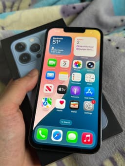 iPhone 13 Pro 128GB, 84% batterihälsa