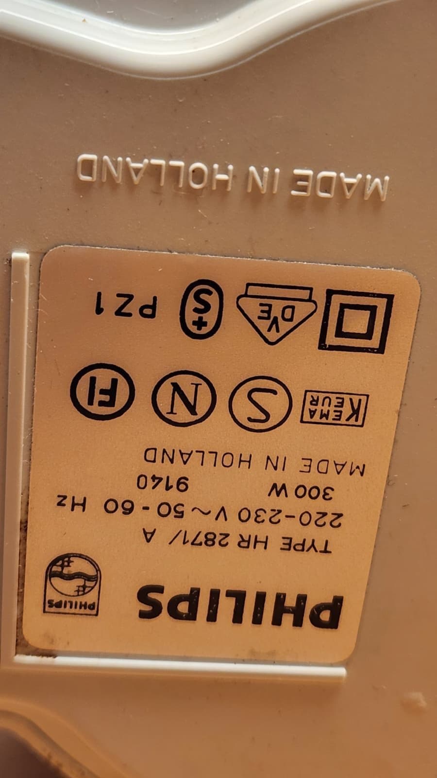 Philips Matberedare HR 2871/A med tillbehör – 1.5L / 300W