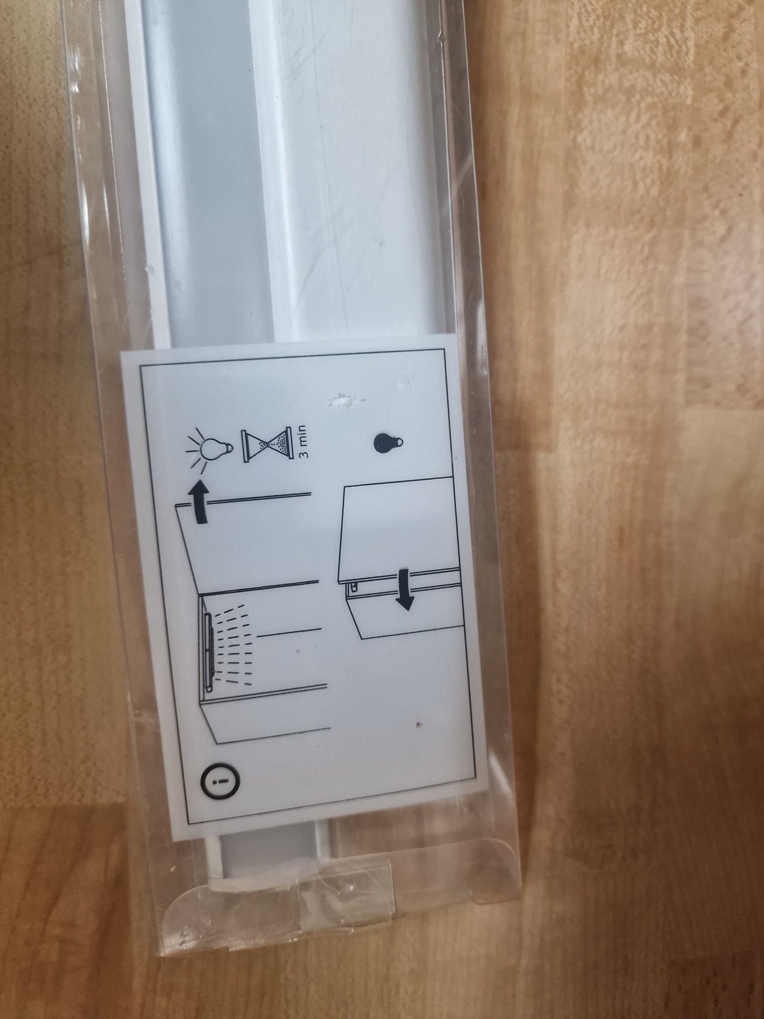 STÖTTA LED-belysning för skåp