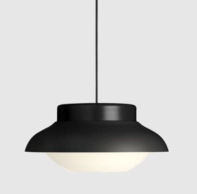 GUBI Collar Carbone Semi Matt - 30 cm pendel designad av Sebastian Herkner