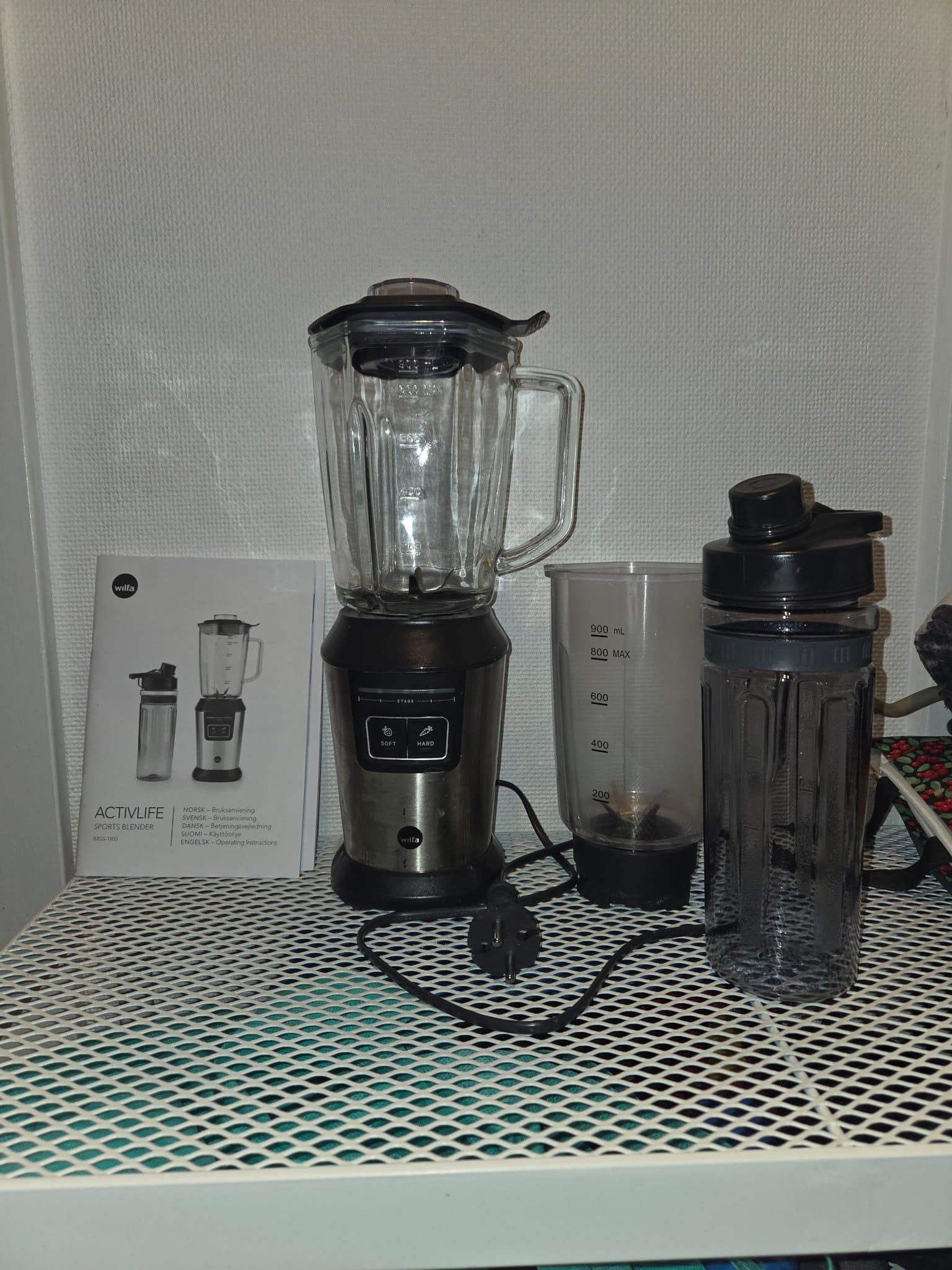 Wilfa activelife blender B2GST800