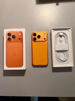 Phone 17 Pro 256 GB Cosmic Orange, kvitto finns