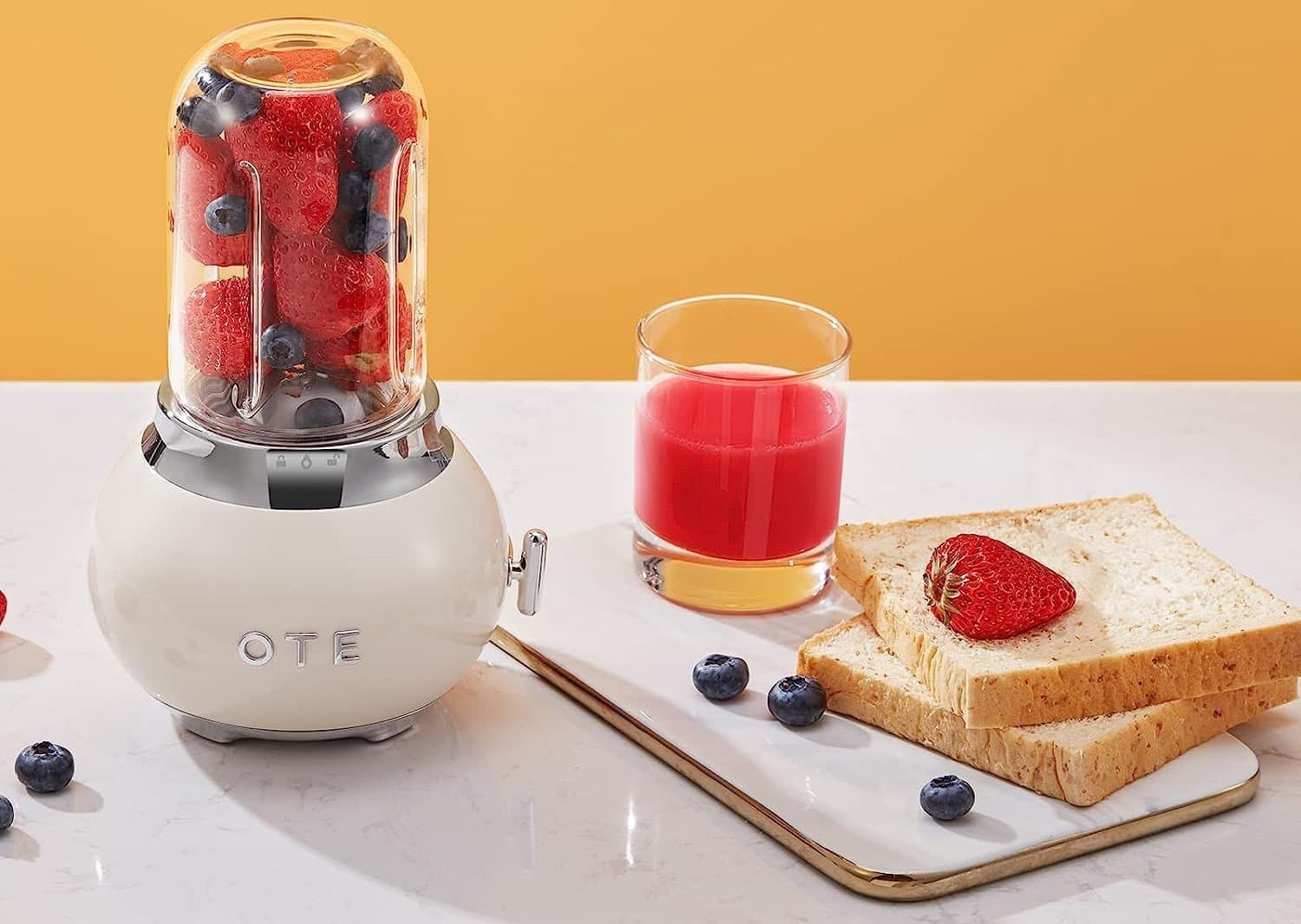 Smoothie Mixer med Retro Design