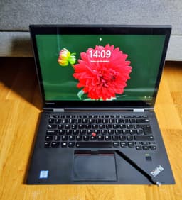 Lenovo ThinkPad X1 Yoga x 360 SIM & SD-Card, Fingerprint, Face ID & Penna