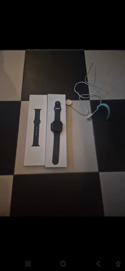 Apple Watch series 8, 45mm, svart