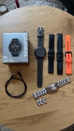 Garmin Epix Pro (Gen 2) Multisport GPS Klocka Sapphire