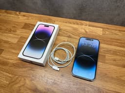 iPhone 14 Pro, 128GB, 100% batterihälsa