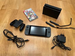 Nintendo Switch 2019 v2 med Super Mario 3D World