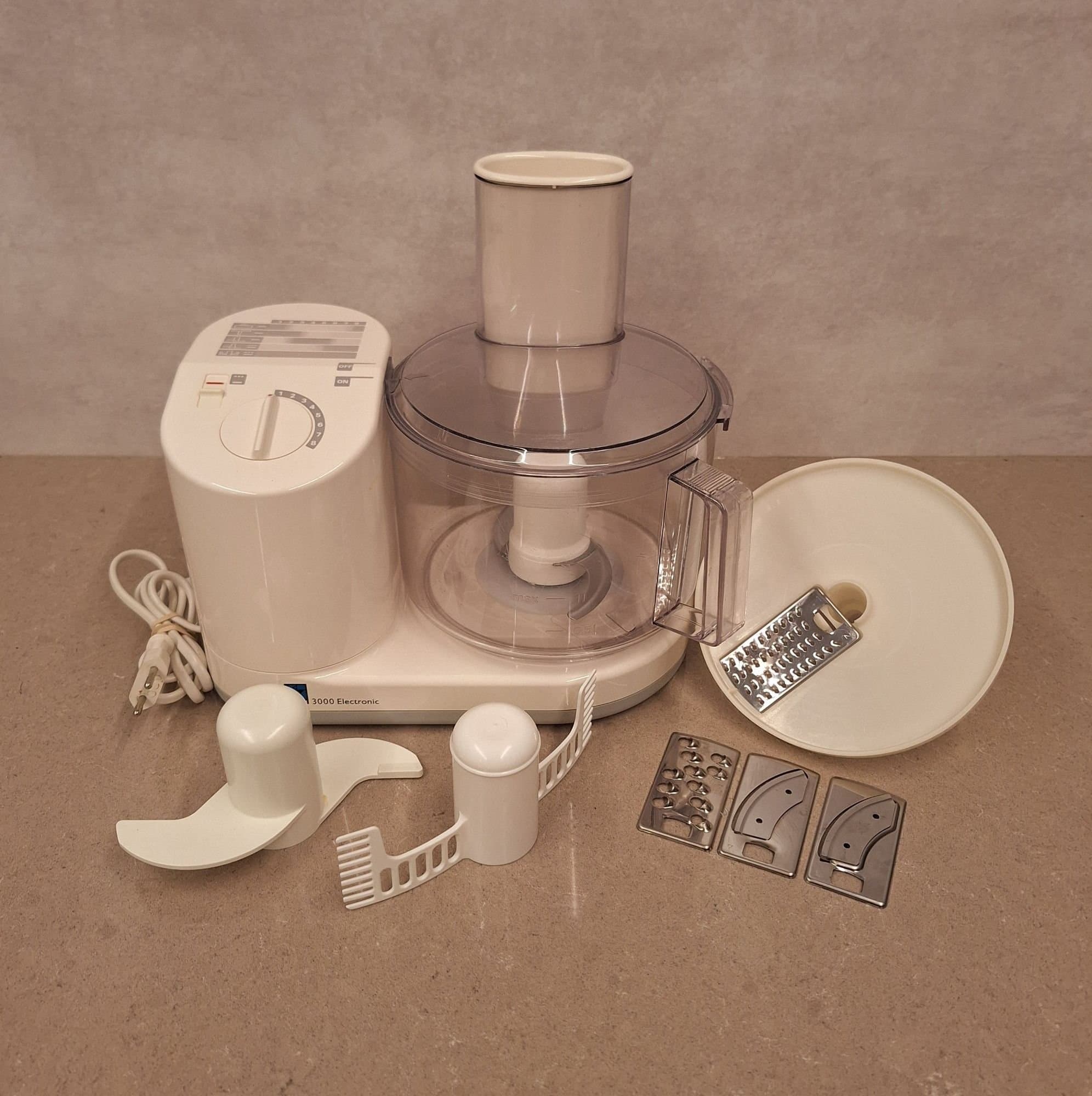 Hugin / Kenwood 3000 Electronic Matberedare / Köksassistent / Bakmaskin - Retro