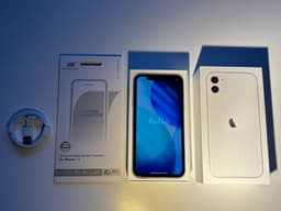 IPHONE 11 64 GB VIT I ABSOLUT NYSKICK 100% BATTERI