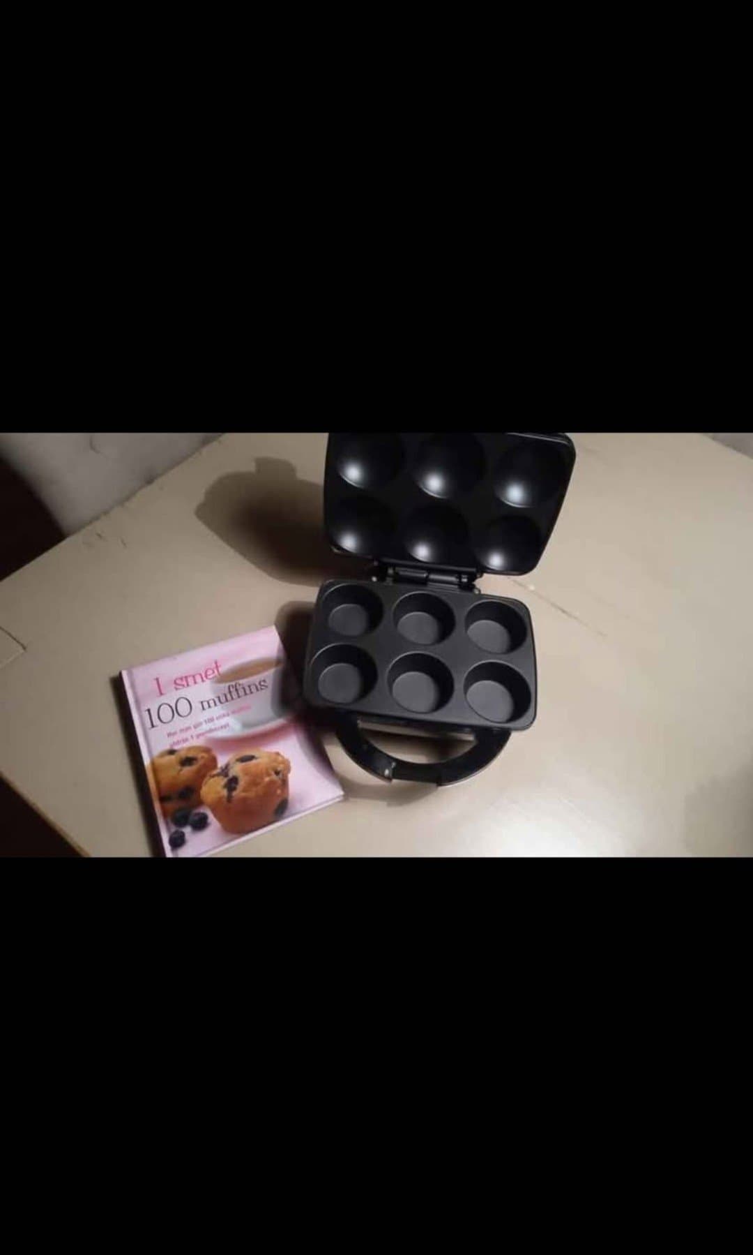 Muffinsmaskin C3 med receptbok