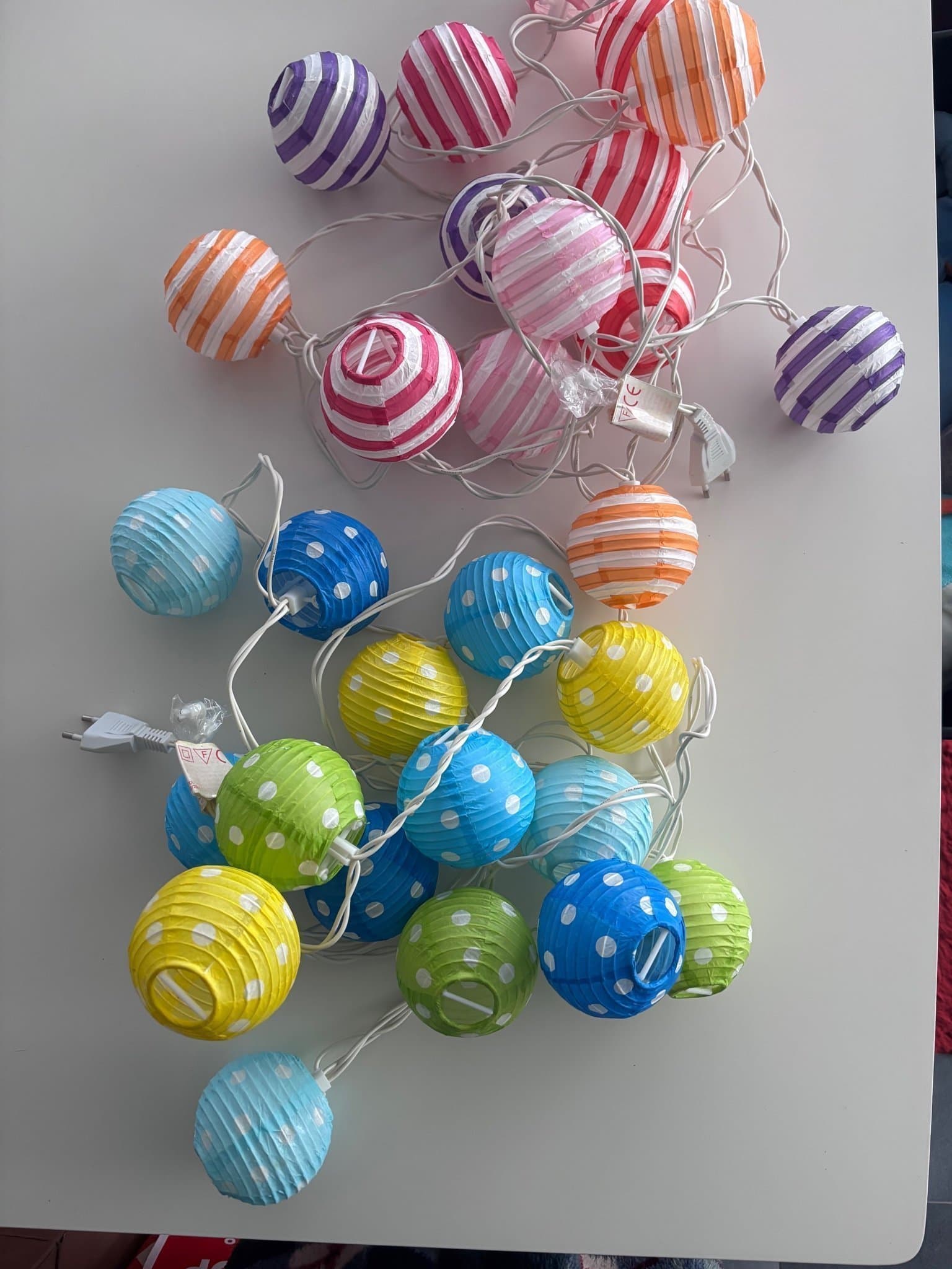 Dekorativa ljusslingor 2st