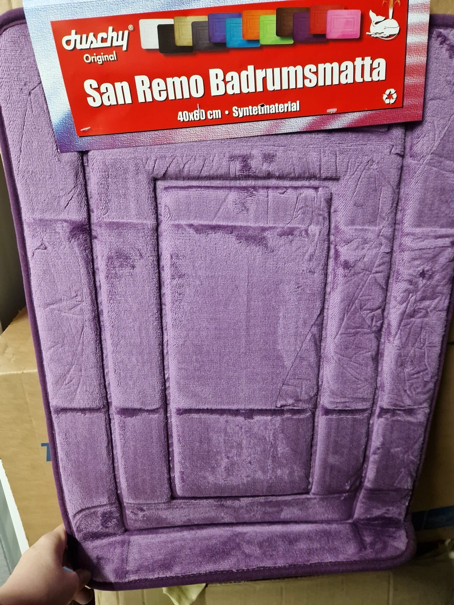 Duschmatta San Remo - Lila