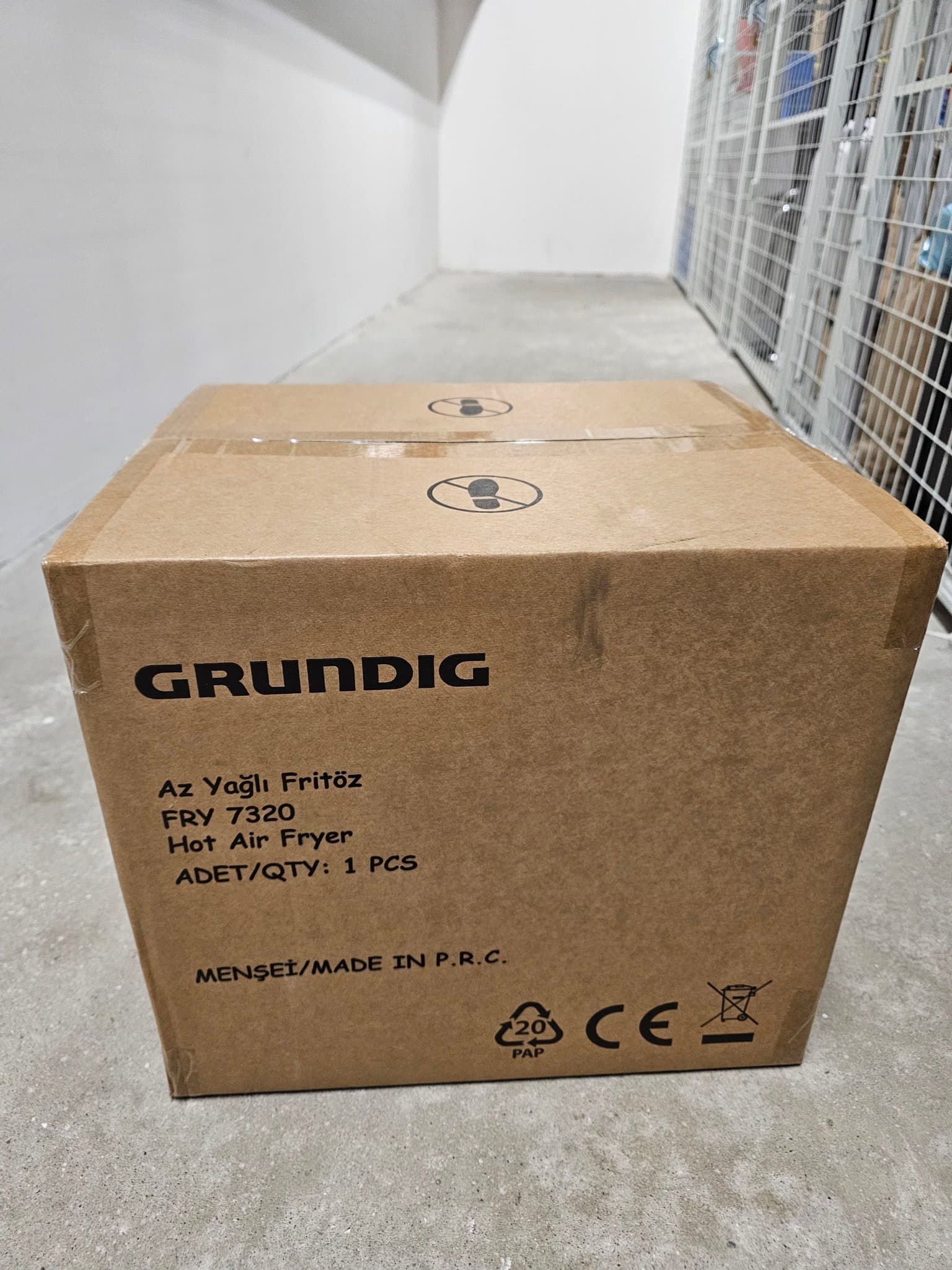 Grundig Airfryer (FRY 7320) - Varmluftsfritös - Helt ny i kartong