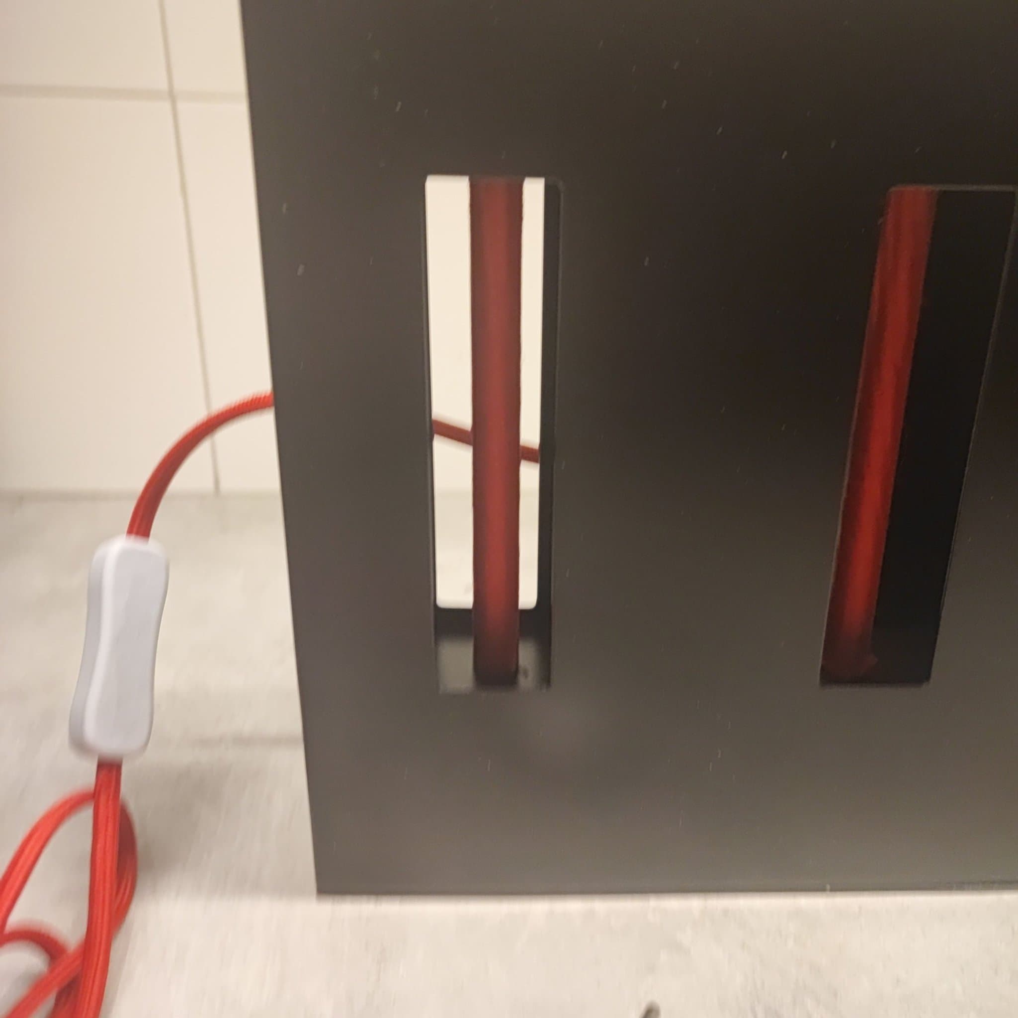 Oriva kloss adventsljusstake lampa ny i kartong