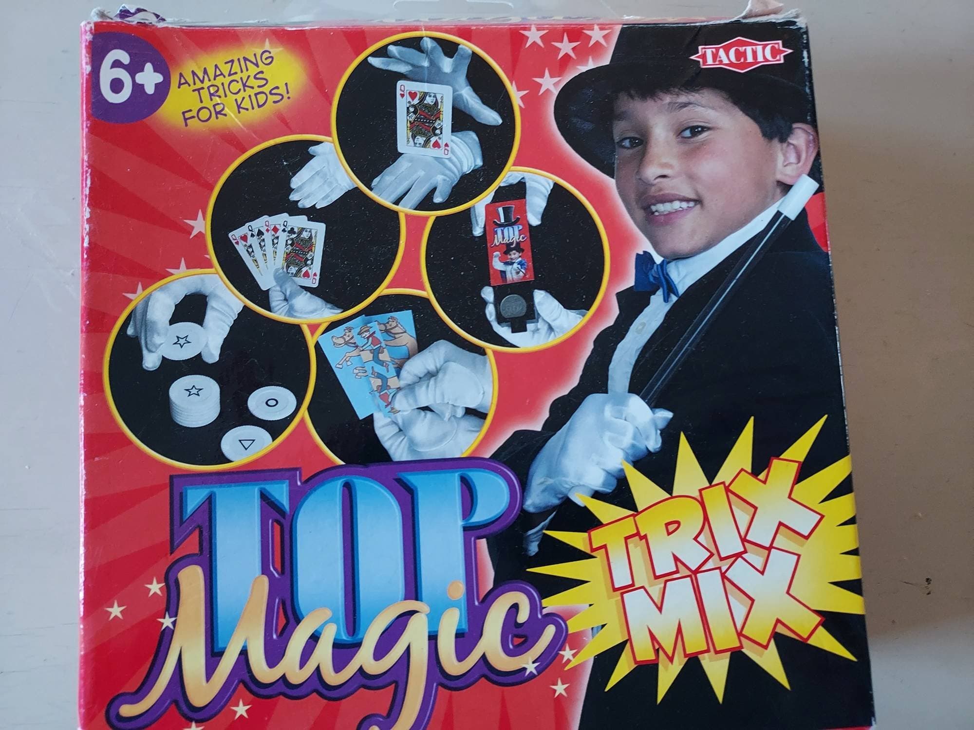 Trollerilåda Top Magic Trix Mix mått: 5 cm x ca 17 cm x ca 17 cm