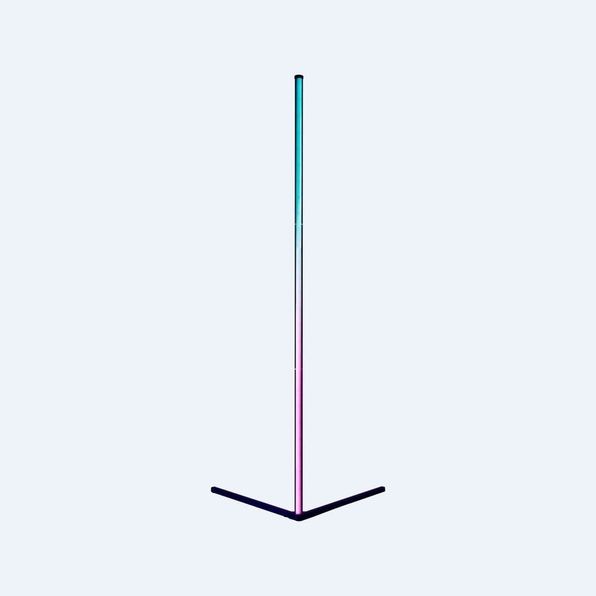 Golvlampa KSIX Svart med LED RGB – Fri frakt