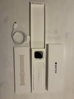 Apple Watch SE (2nd Gen) 44mm Starlight GPS+CELLULAR Batterhälsa 100%
