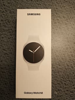 Samsung Galaxy Watch 8 44mm LTE Silver – Ny & Oöppnad